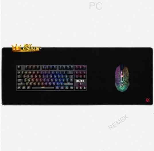 Коврик Для Мыши Defender Black Ultra One Черный (50004) - арт:6282 Макеевка