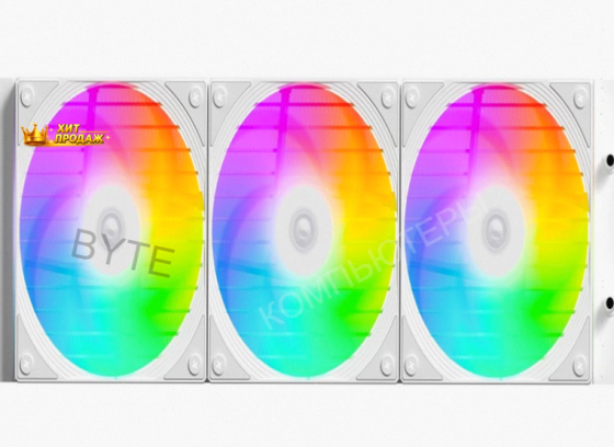 Сво Для Процессора id-cooling fx360 Inf White (all Intel/amd, 3*120mm Fan, 2900rpm, 27.2 - арт:8633 Макеевка