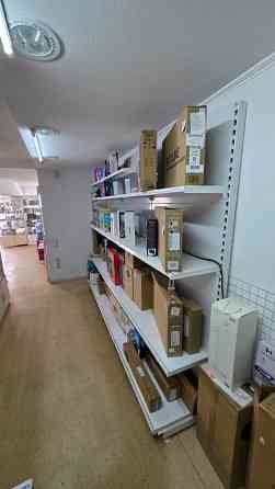 Стеллаж металлический пристенный Ecoline ширина - 1000см, высота - 2250 3 шт Донецк