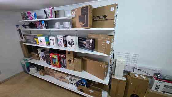 Стеллаж металлический пристенный Ecoline ширина - 1000см, высота - 2250 3 шт Донецк