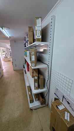 Стеллаж металлический пристенный Ecoline ширина - 1000см, высота - 2250 3 шт Донецк