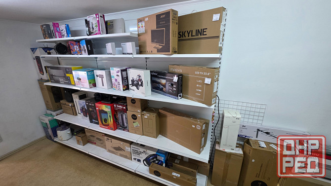 Стеллаж металлический пристенный Ecoline ширина - 1000см, высота - 2250 3 шт Донецк - изображение 3