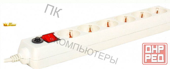 Сетевой Фильтр Buro 600sh-1.8-ups-w 1.8м (6 Розеток) Белый (коробка) - арт:9182 Макеевка - изображение 2