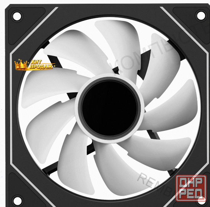 Вентилятор Для Корпуса Ocypus Gamma f12 bk Argb (gamma-f12-bk1am00x-gl) - арт:6112 Макеевка - изображение 4
