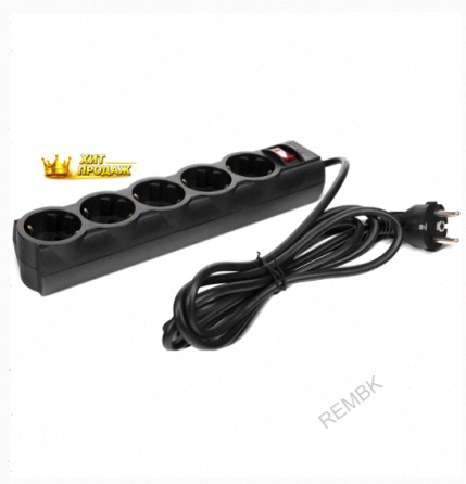 Сетевой Фильтр Cbr Csf 2505-3.0 Black 3 Метра (csf 2505-3.0 Black pc) - арт:6511 Макеевка