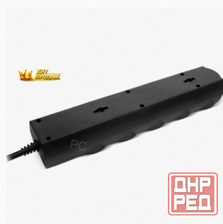 Сетевой Фильтр Cbr Csf 2505-3.0 Black 3 Метра (csf 2505-3.0 Black pc) - арт:6511 Макеевка - изображение 4