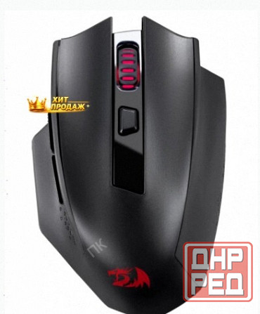 Мышь Беспроводная Redragon Woki Defender, 26000dpi, Черный - арт:3569 Макеевка - изображение 1