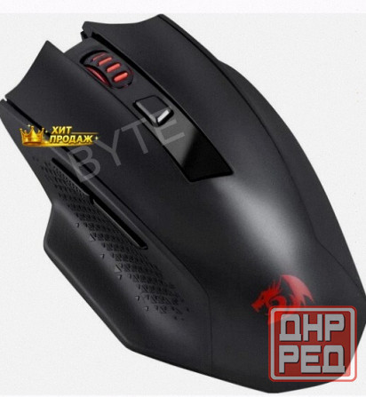 Мышь Беспроводная Redragon Woki Defender, 26000dpi, Черный - арт:3569 Макеевка - изображение 2