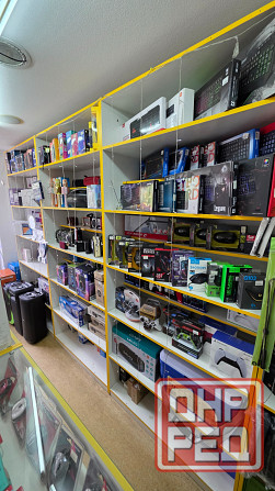 Продается стеллаж пристенный 5 шт Высота всех стеллажей 229см, Глубина 40см Ширина 1 стеллаж - 100см Донецк - изображение 4