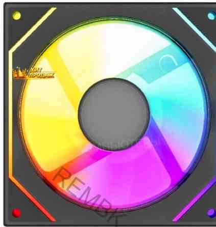 Вентилятор Powercase m52-12, Argb, Черный - арт:8230 Макеевка