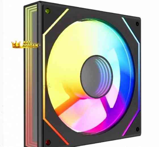 Вентилятор Powercase m52-12, Argb, Черный - арт:8230 Макеевка