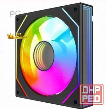 Вентилятор Powercase m52-12, Argb, Черный - арт:8230 Макеевка - изображение 4