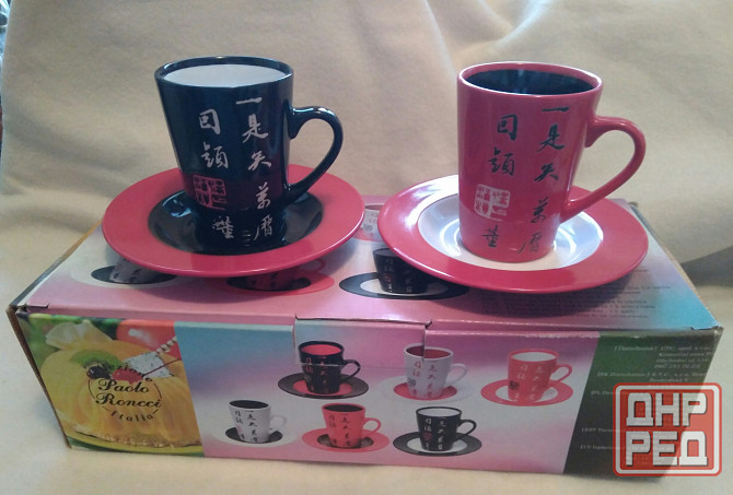 Чайный сервиз 6 персон Италия новый Донецк - изображение 1