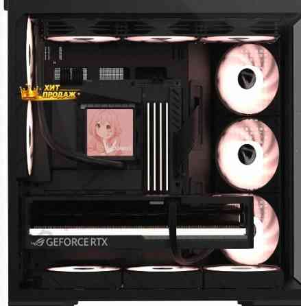 Корпус Formula Crystal z7 Черный Без бп Atx 11x120mm 4x140mm - арт:8253 Макеевка