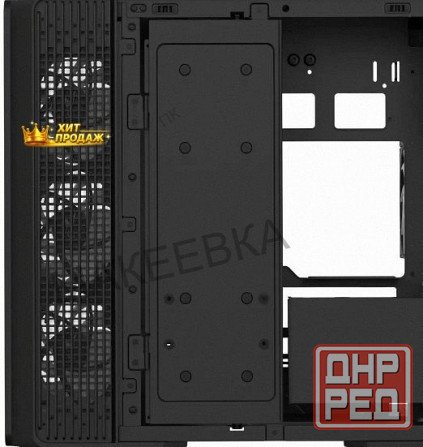 Корпус Formula Crystal z7 Черный Без бп Atx 11x120mm 4x140mm - арт:8253 Макеевка - изображение 2