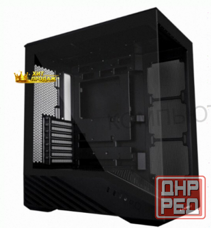 Корпус Lian li v100 (g99.v100x.r1) / Black / Mid-tower, tg - арт:4339 Макеевка - изображение 1