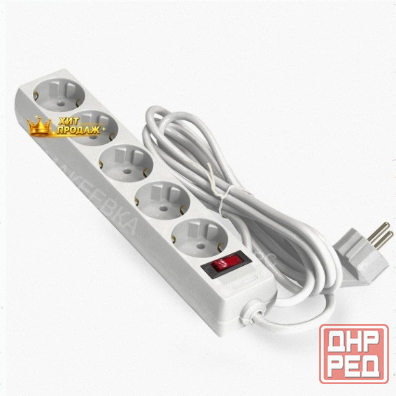Сетевой Фильтр Exegate ex221174rus Сетевой Фильтр Exegate sp-5-1.8w (5 Розеток, 1.8м, Евр - арт:4842 Макеевка - изображение 4