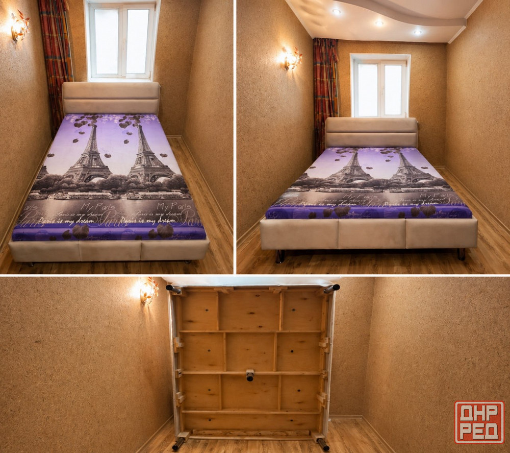 Продам кровать двуспальную с матрасом Донецк - изображение 1