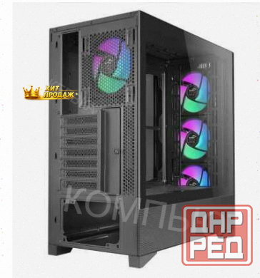 Корпус v42 Black v42-bkama4x1-gl - арт:2465 Макеевка - изображение 4