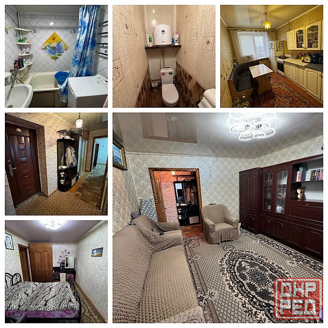 м-н Солнечный 2к.кв. с мебелью и техникой торг Макеевка - изображение 1