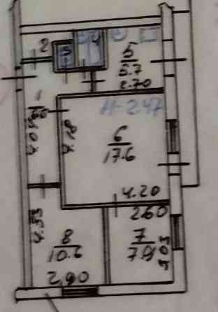 3 ком.кв. Левобережный р-н Мариуполь
