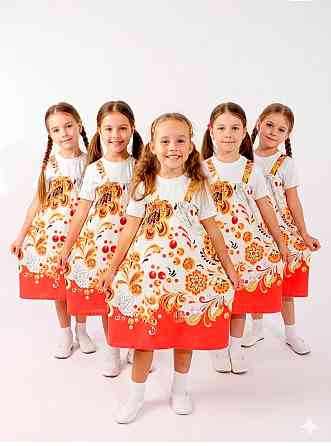 Русский народный сарафан 140-158 см. Донецк