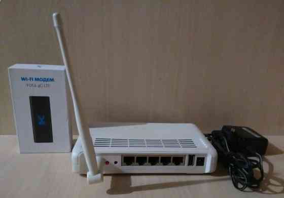 Роутер wifi asus и 4G модем Yota Донецк