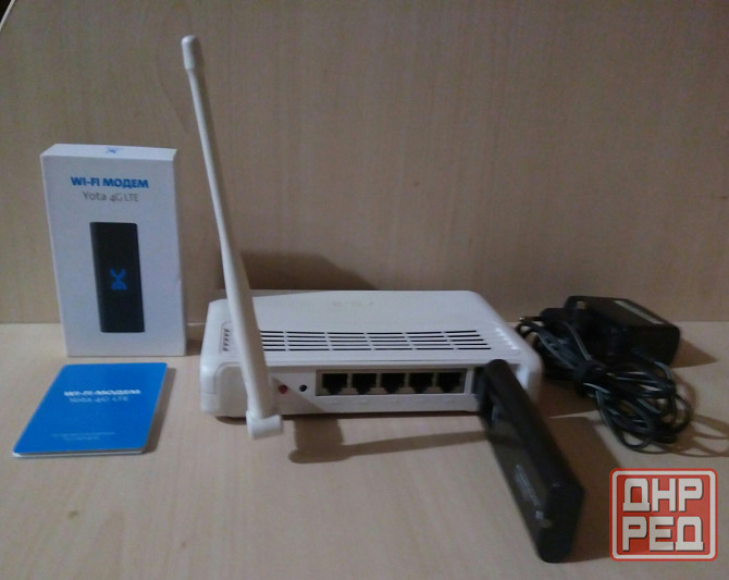 Роутер wifi asus и 4G модем Yota Донецк - изображение 1
