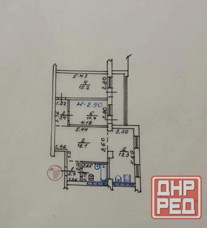 Продаётся 3-х комн.квартира 73,7 кв.м. Мариуполь - изображение 9