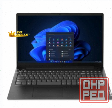 Ноутбук 15.6" Lenovo v15 g4 Amn Ryzen 5 7520u 16gb Ssd512gb Amd Radeon 610m tn Fhd (1920x - арт:9480 Макеевка - изображение 1