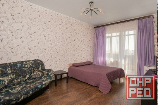 Предлагаем на длительный срок 1-комнатную квартиру на Набережной улице, 33 Донецк - изображение 1