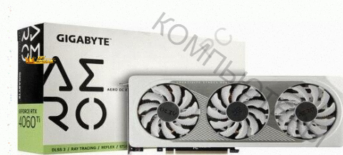 Видеокарта Geforce Rtx 4060ti 8gb Gigabyte gv-n406taero oc-8gd - арт:3968 Макеевка