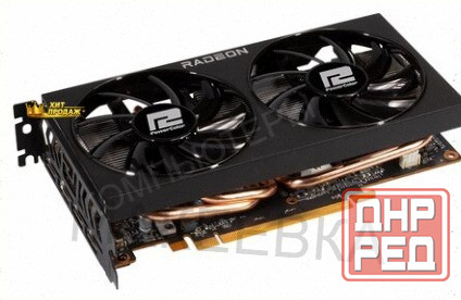 Видеокарта Powercolor Radeon rx 6600 Fighter 8гб 8gbd6-3dh б/у - арт:4258 Макеевка - изображение 1