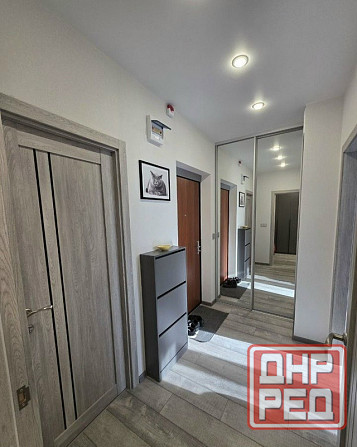 Сдается шикарная однокомнатная квартира с новым евро ремонтом в Калининском районе Донецка по адресу Донецк - изображение 5