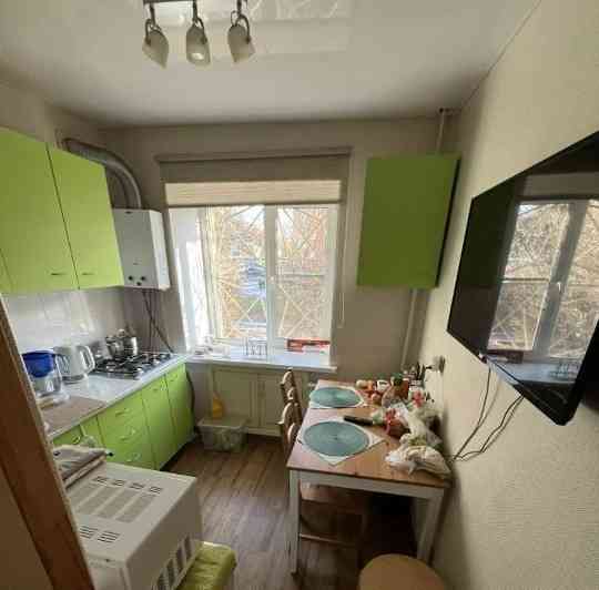 на длительный срок 1-комнатная квартира в Калининском Донецк