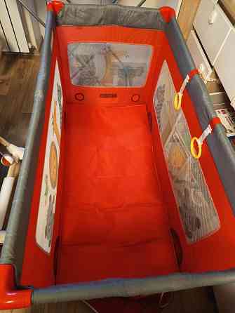 Манеж кровать складная Babyton Red bus Донецк
