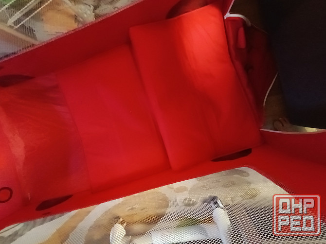 Манеж кровать складная Babyton Red bus Донецк - изображение 4