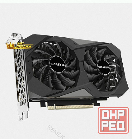 Видеокарта Gigabyte Rtx3050 Windforce oc v2 6gb Gddr6 96bit 2xdp 2xhdmi 2fan Rtl - арт:5279 Макеевка - изображение 2
