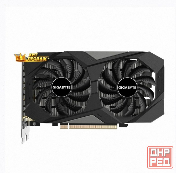 Видеокарта Gigabyte Rtx3050 Windforce oc v2 6gb Gddr6 96bit 2xdp 2xhdmi 2fan Rtl - арт:5279 Макеевка - изображение 3