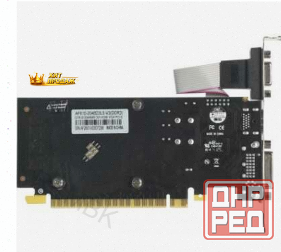 Видеокарта Nvidia Geforce gt 610 2gb af610-2048d3l5-v3 - арт:5242 Макеевка - изображение 2