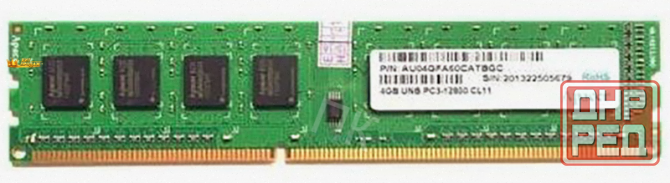 Оперативная Память Dimm Ddr3 Apacer 4 гб 1600 Мгц cl11 (au04gfa60catbgc) - арт:3011 Макеевка - изображение 1