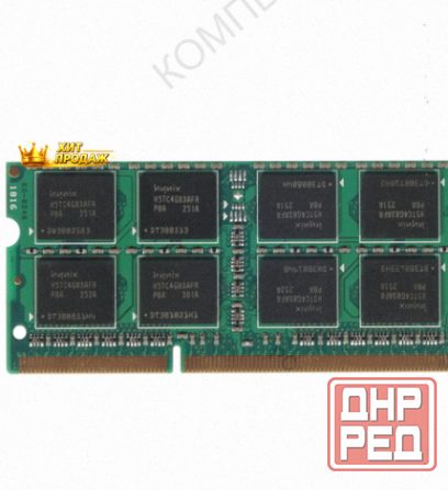 Оперативная Память so-dimm 8gb Ddr3-1600 pc3-12800 Foxconn Foxline, cl11, 1.5v, (512x8), - арт:9160 Макеевка - изображение 2