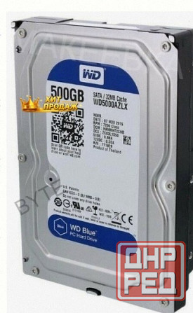 Жесткий Диск Western Digital wd Blue Desktop 500гб (wd5000azlx) - арт:8143 Макеевка - изображение 1