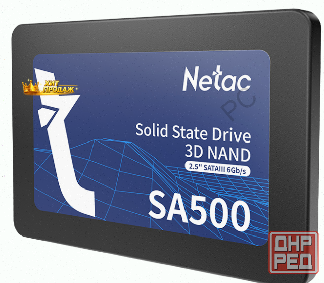 Ssd Твердотельный Накопитель Netac 120гб (nt01sa500-120-s3x) - арт:1594 Макеевка - изображение 1