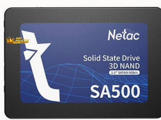 Ssd Твердотельный Накопитель Netac sa500 256гб Sata (nt01sa500-256-s3x) - арт:1011 Макеевка