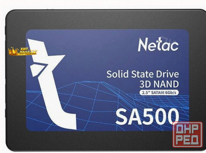 Ssd Твердотельный Накопитель Netac sa500 256гб Sata (nt01sa500-256-s3x) - арт:1011 Макеевка - изображение 1