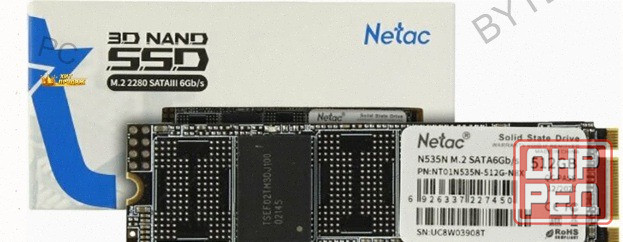 Твердотельный Накопитель Ssd m.2 Sata Netac n535n (nt01n535n-512g-n8x) 512гб - арт:2065 Макеевка - изображение 1