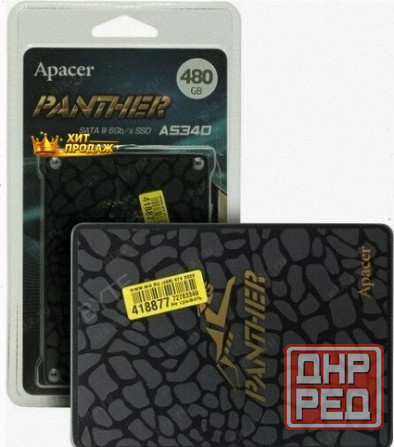 Твердотельный Накопитель Apacer Panther 480 гб Sata ap480gas340g-1 - арт:4602 Макеевка - изображение 1