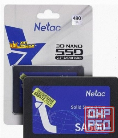 Твердотельный Накопитель Ssd 2.5" Netac sa500 (nt01sa500-480-s3x) 480гб - арт:2585 Макеевка - изображение 1