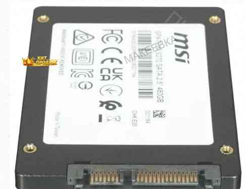 Твердотельный Накопитель Ssd 2.5" Msi Spatium s270 (s78-440e350-p83) 480гб - арт:7285 Макеевка